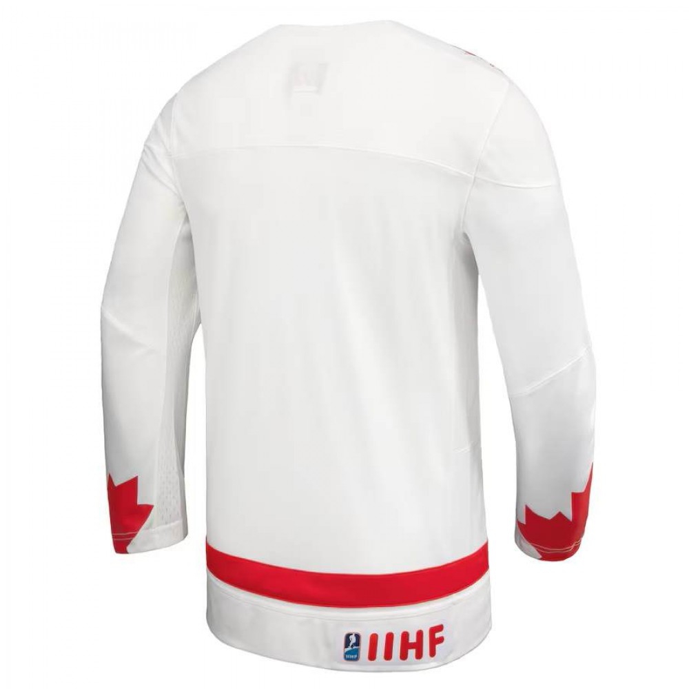 Unisex Blank White Hockey Canada Alternate Replica Jersey-Pro Kit Vault | Brand New 26/27 Sports Jerseys